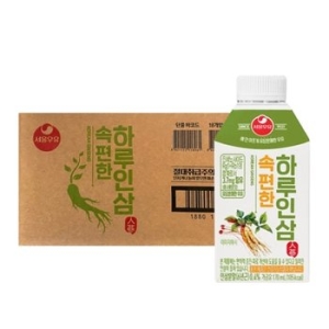 서울우유 속편한 하루 인삼 170ml (18개)
