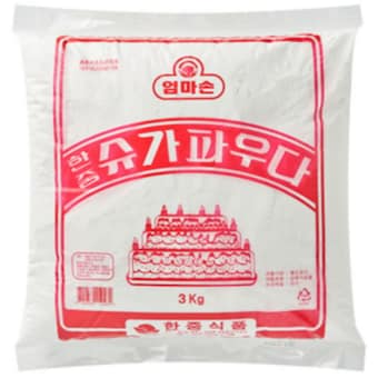 한중식품 엄마손 슈가파우더 3kg