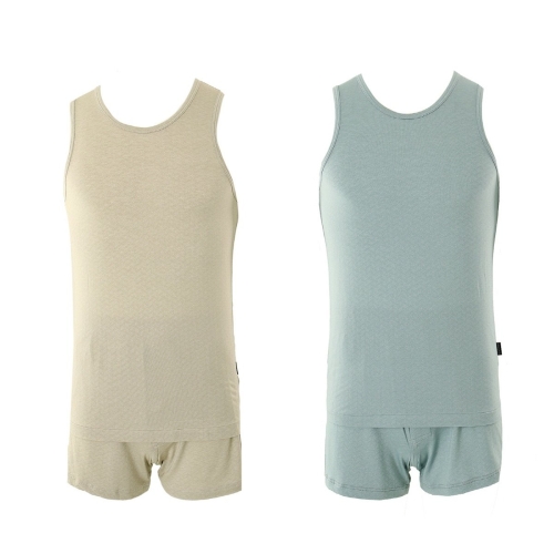 비너스 남성런닝트렁크두칼라 모달폴리 신축성 굿 부들부들 민소매 VMVMP4191NSET_이미지