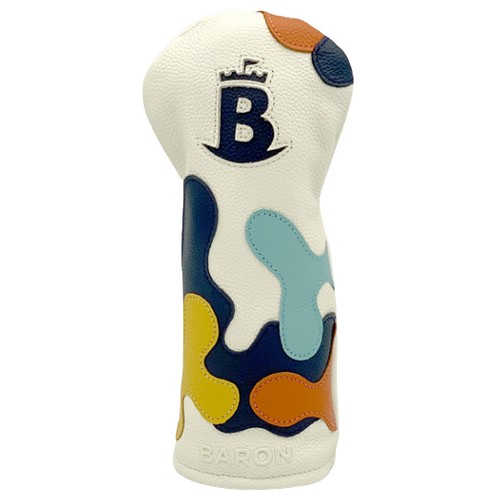 바론골프 패치 천연 소가죽 우드커버