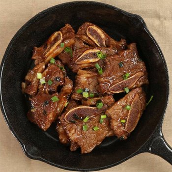 크라운미트 프리미엄 양념 LA갈비 1kg