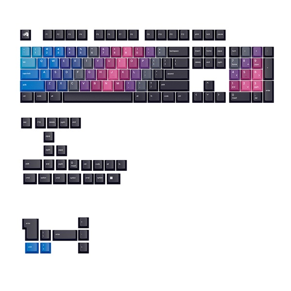 글로리어스 GPBT Gradient 키캡 세트이미지입니다. 누르면 해당 게시물로 새창이동합니다.