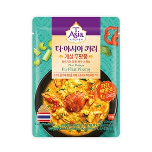 샘표식품 티아시아키친 게살 푸팟퐁 커리 170g_이미지