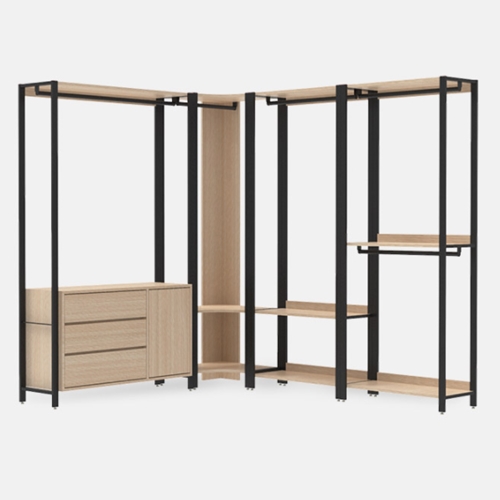 포더홈 이든 서랍코너형 C타입 드레스룸 3400_이미지