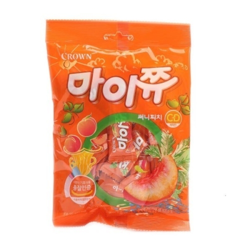 크라운제과 마이쮸 써니피치 100g (5개)_이미지
