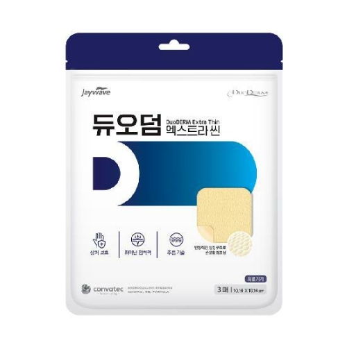 콘바텍 듀오덤 엑스트라씬 10x10cm 3매이미지입니다. 누르면 해당 게시물로 새창이동합니다.