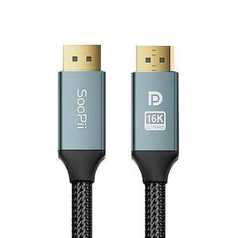 SooPii <b>DP</b>80 DisplayPort v2.1 <b>케이블</b>
