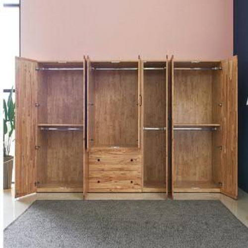 엘레아 레시스 참죽나무 원목 옷장세트 B형 2800_이미지