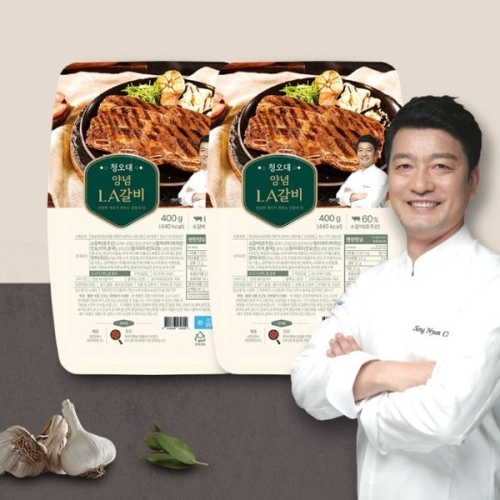 한원푸드시스템 천상현 청오대 양념 LA갈비 400g [4개]