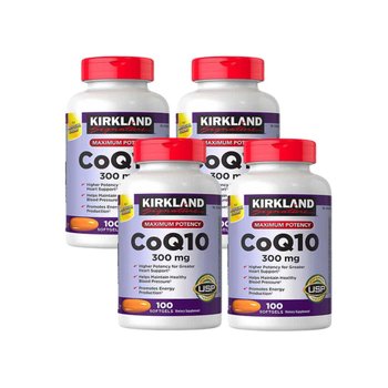 코스트코 커클랜드 코엔자임 큐텐 300mg 100정 (4개)_이미지