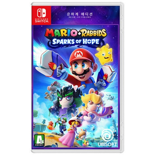 유비소프트 마리오 + 래비드 반짝이는 희망 한글판 (SWITCH, 은하계에디션/패키지칩)