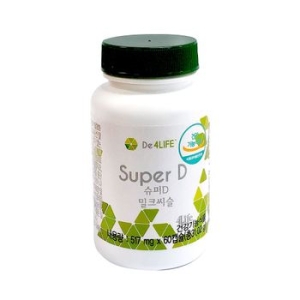 슈퍼 D 밀크씨슬 517mg 60캡슐