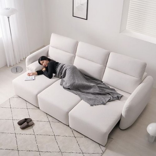 홈인홈 에이트 모션 슬라이드 패브릭 소파 4인용_이미지