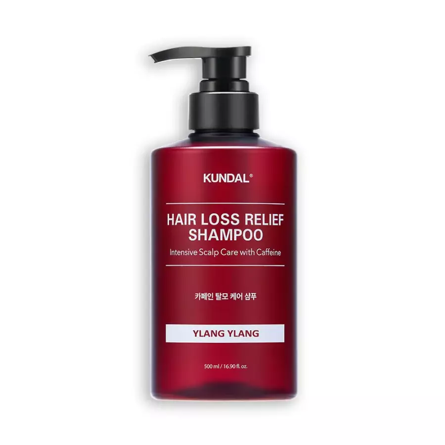 쿤달 카페인 탈모 샴푸 일랑일랑 500ml (1개)