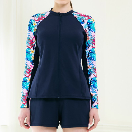 베이직엘르 여성 집업 래쉬가드 3세트 BEL-Y206N_이미지