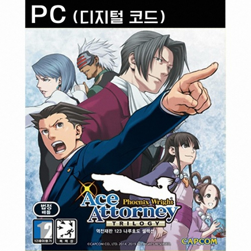 캡콤 역전재판 123 나루호도 셀렉션 PC (스팀코드)