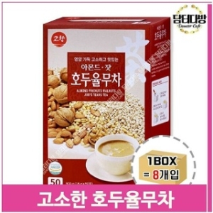 도울F&B  영양가득 고소한 호두율무차 50스틱 8개입 아몬드 잣