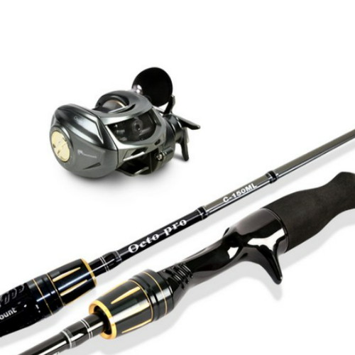 쭈꾸미 낚시세트 옥토프로 베이트릴 세트 좌핸들 낚시대
