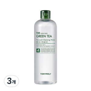더촉촉 그린티 클렌징워터 500ml 3개