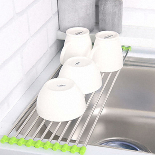 아도라하우스 주방선반 싱크롤리 선반 (10롤)