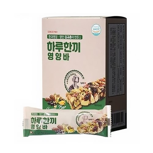 명인김규흔한과 하루한끼 영양바 25g (5개)_이미지