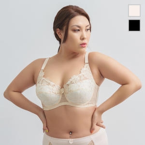  여자 와이어 홑겹 광폭 E~G컵 풀컵 빅사이즈 브라 BBR3318