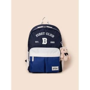 빈폴키즈 BEANPOLE KIDS 컬러풀 캐주얼 백팩 네이비 BI61D4U09R_이미지
