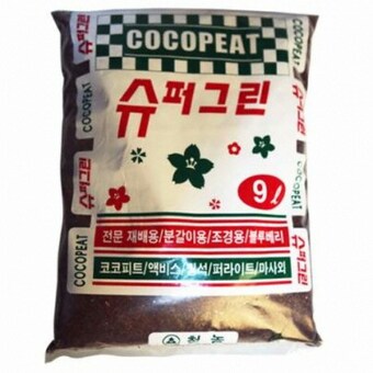 청농 슈퍼그린 <b>배양토</b>9L 분갈이흙 블루베리재배 조경용 슈퍼그린 <b>배양토</b>9L 분갈이흙