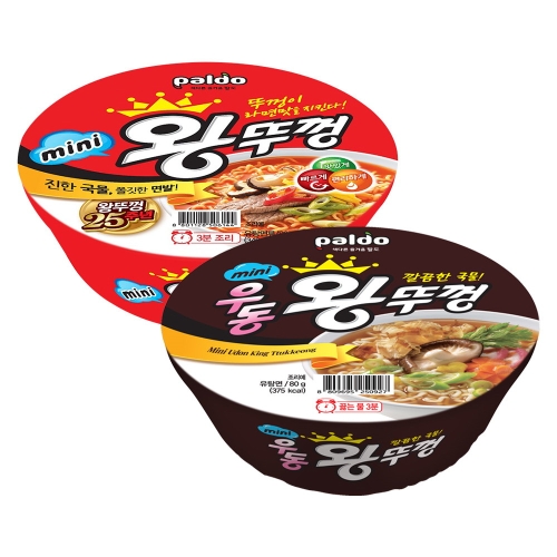 팔도 미니왕뚜껑8개 + 미니왕뚜껑우동8개_이미지
