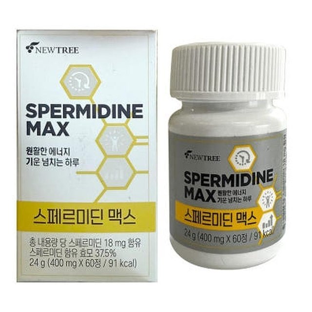  뉴트리 스페르미딘 맥스 400mg 60정 [2개]