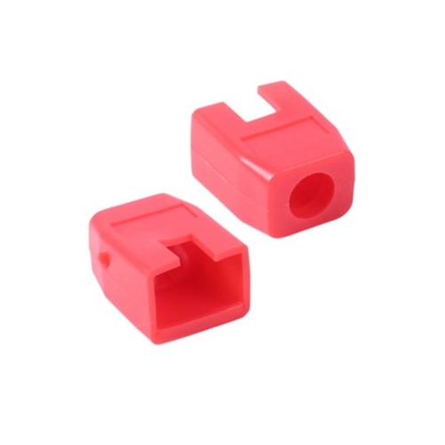 PLUG MASTER  NM-SR003R RJ-45 각부트 6Ø/레드[100개]