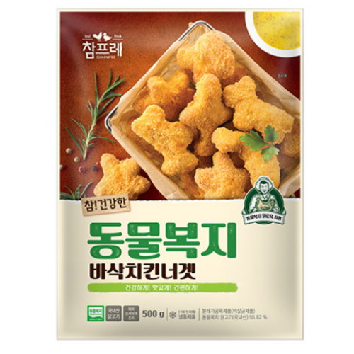 동물복지 바삭치킨너겟 500g