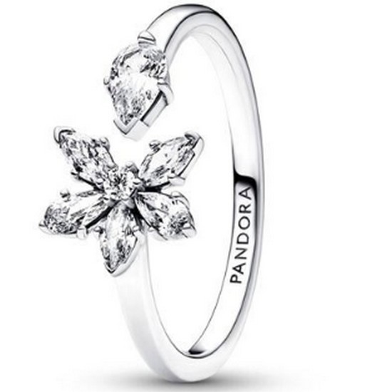 판도라 스파클링 허바리움 클러스터 오픈 반지 192611C01_이미지