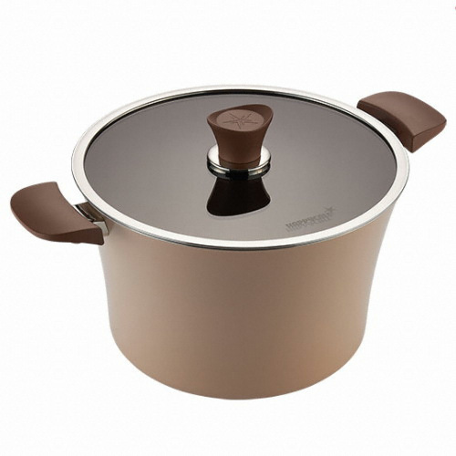 해피콜 이든 IH 곰솥냄비 아몬드베이지 (28cm)