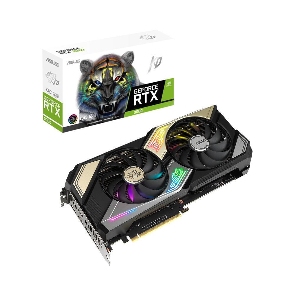 ASUS KO 지포스 RTX 3060 O12G GAMING OC D6 12GB_이미지