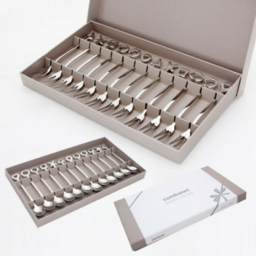 삼보넷 파티 티스푼 과일포크 12P