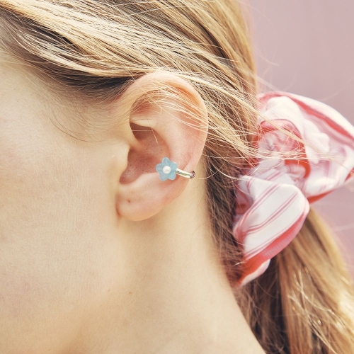 여성용 벨플라워 펄 이어커프 VH2336EC002B PINK