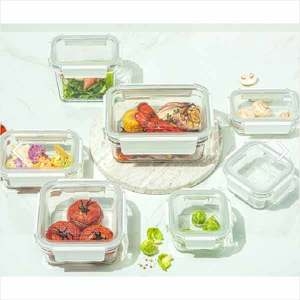 SGC솔루션 글라스락 퓨어 화이트 정사각 1.13L (1개)