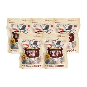 사조해표 100% 국산 멸치디포리 다시팩 15g 10입 5개_이미지