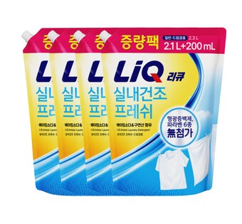 <b>리큐</b> 실내건조 프레쉬 겸용 리필 2.3L