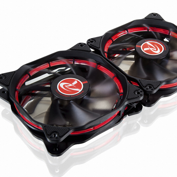 RAIJINTEK AURA12 RED LED FAN (2팩)_이미지