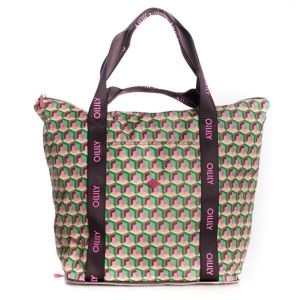 오일릴리 Oilily 지오 다이아몬드 폴딩 시티 쇼퍼 졸리 그린 쇼퍼백 숄더백 가방 116832_이미지