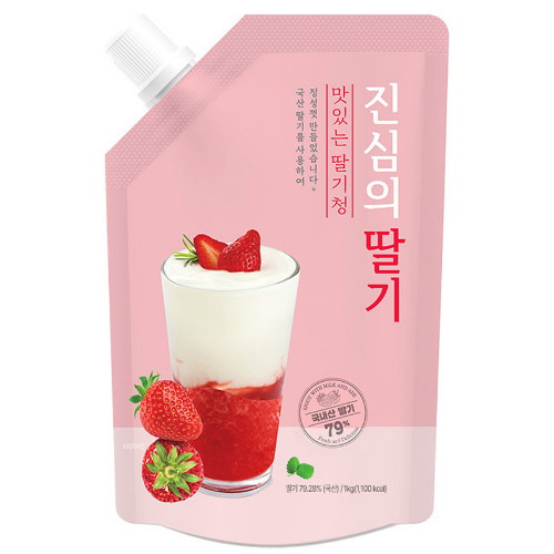 복음자리 진심의 딸기 1kg (3개)