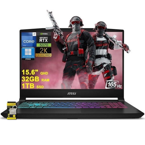 MSI 카타나 15 HX 게이밍 노트북 15.6 QHD 165Hz 인텔 16코어 i7-14650HX 비트 i9-12900H 32_이미지