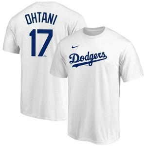 MLB 로스앤젤레스 다저스 오타니 쇼헤이 반팔 티셔츠 화이트 ML010004