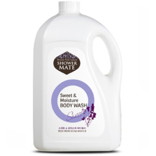 샤워메이트 스위트 앤 모이스처 바디워시 4000ml (1개)_이미지