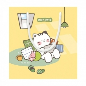 몽 포트 캐릭터 쇼핑백 FP18A-2 10개 1세트