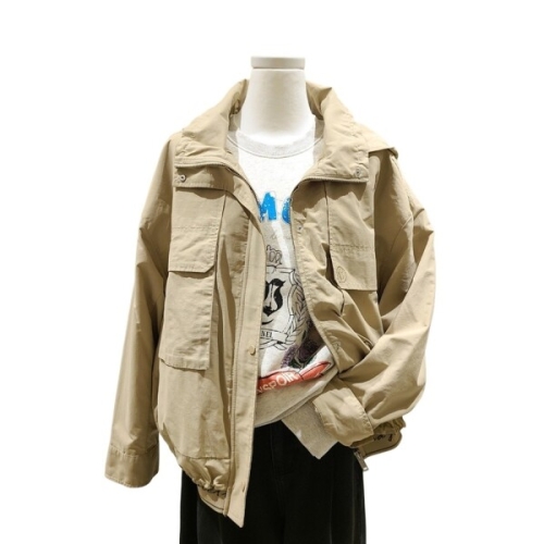 동광인터내셔날 비지트인뉴욕 빅포켓 후드탈부착 야상점퍼 VA9JP70