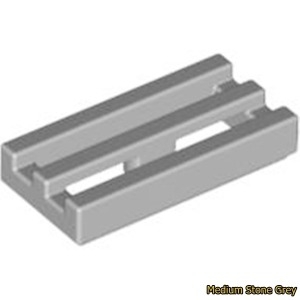 레고 Tile Modified 1 x 2 Grille with Bottom Groove Lip