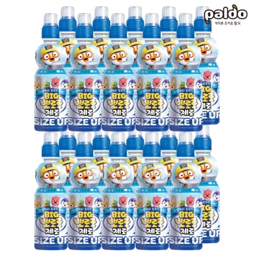 팔도 빅 뽀로로 제로 밀크맛 360ml (20개)_이미지